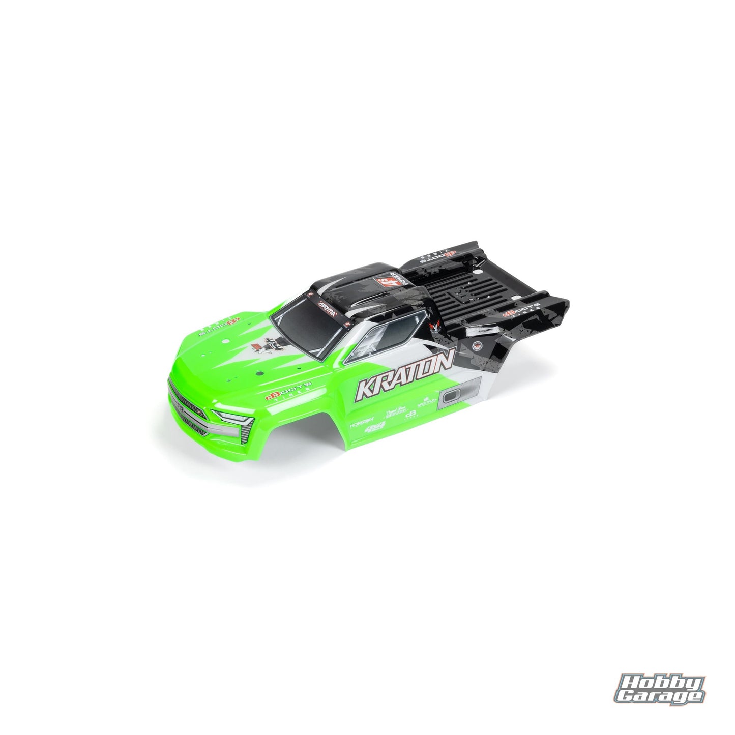 ARRMA Kraton 4x4 BLX Painted Decaled Trimmed Body (Green/Black) ARA402359