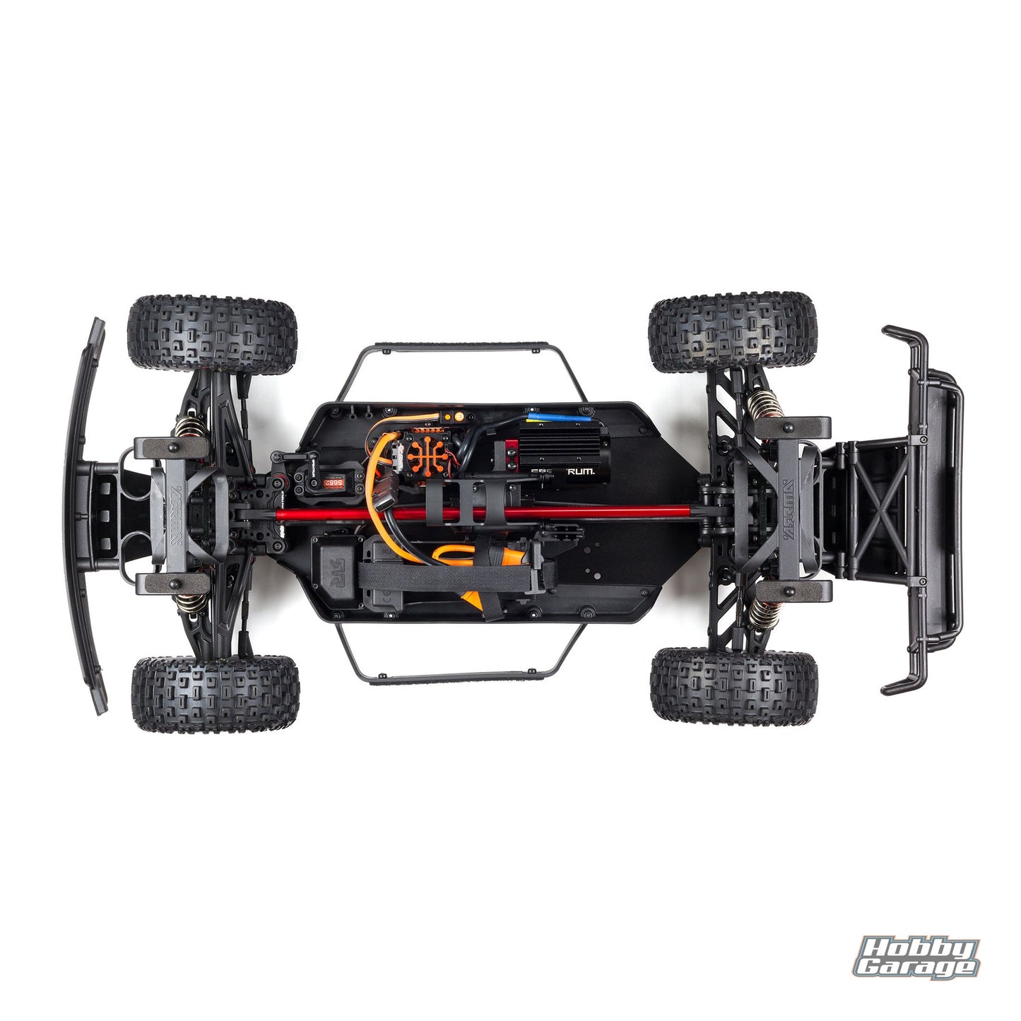 ARRMA MOJAVE 6S 4WD BLX 1/7 Desert Truck RTR Red/Black ARA7604V2T2