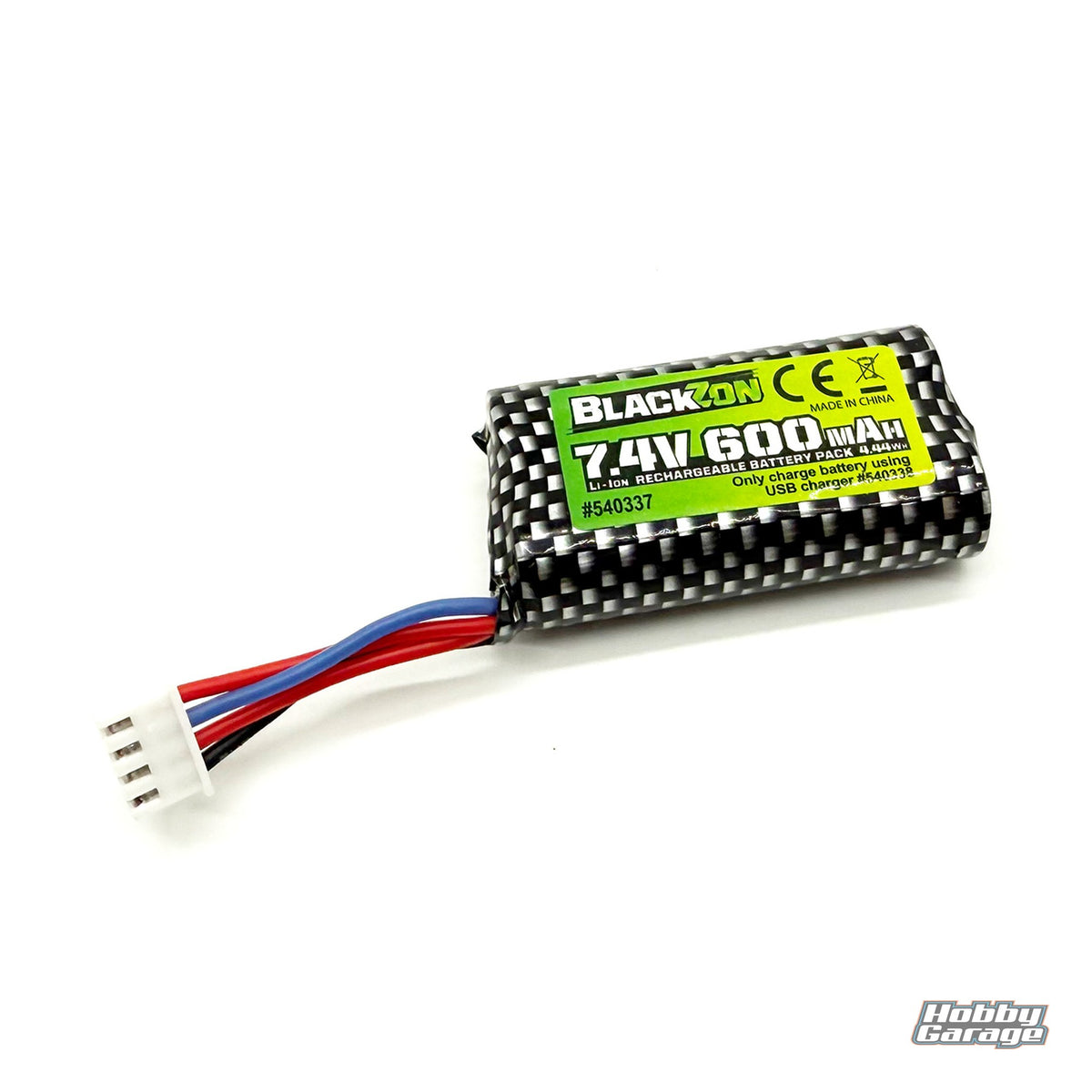 BlackZon Battery Pack (L-Ion 7.4V, 600mAh) for Spryte BZN540337