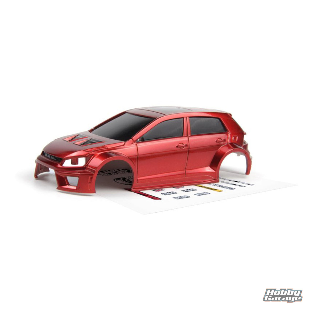 BlackZon Myte 1/43 Body - Red BZN548110