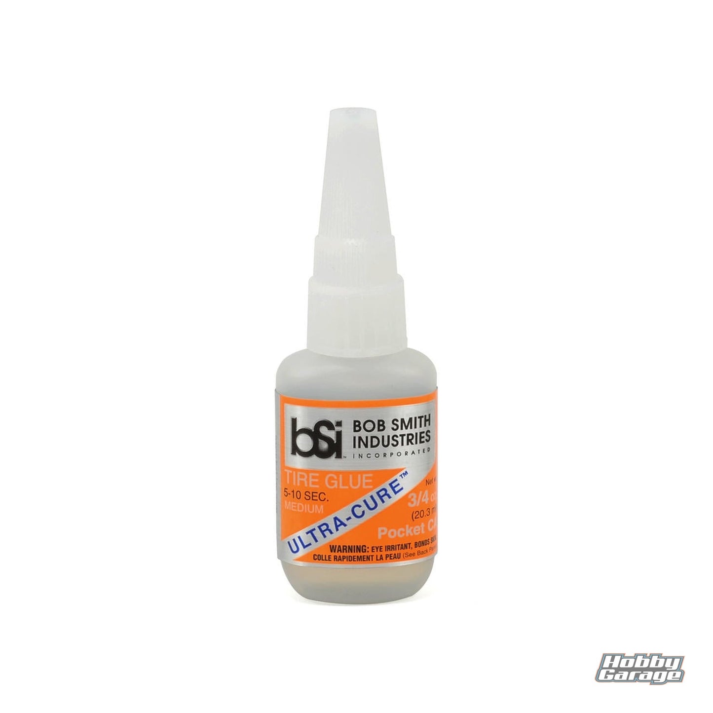 Bob Smith Industries ULTRA-CURE Medium CA Tire Glue w/Pin Cap (3/4oz) BSI130