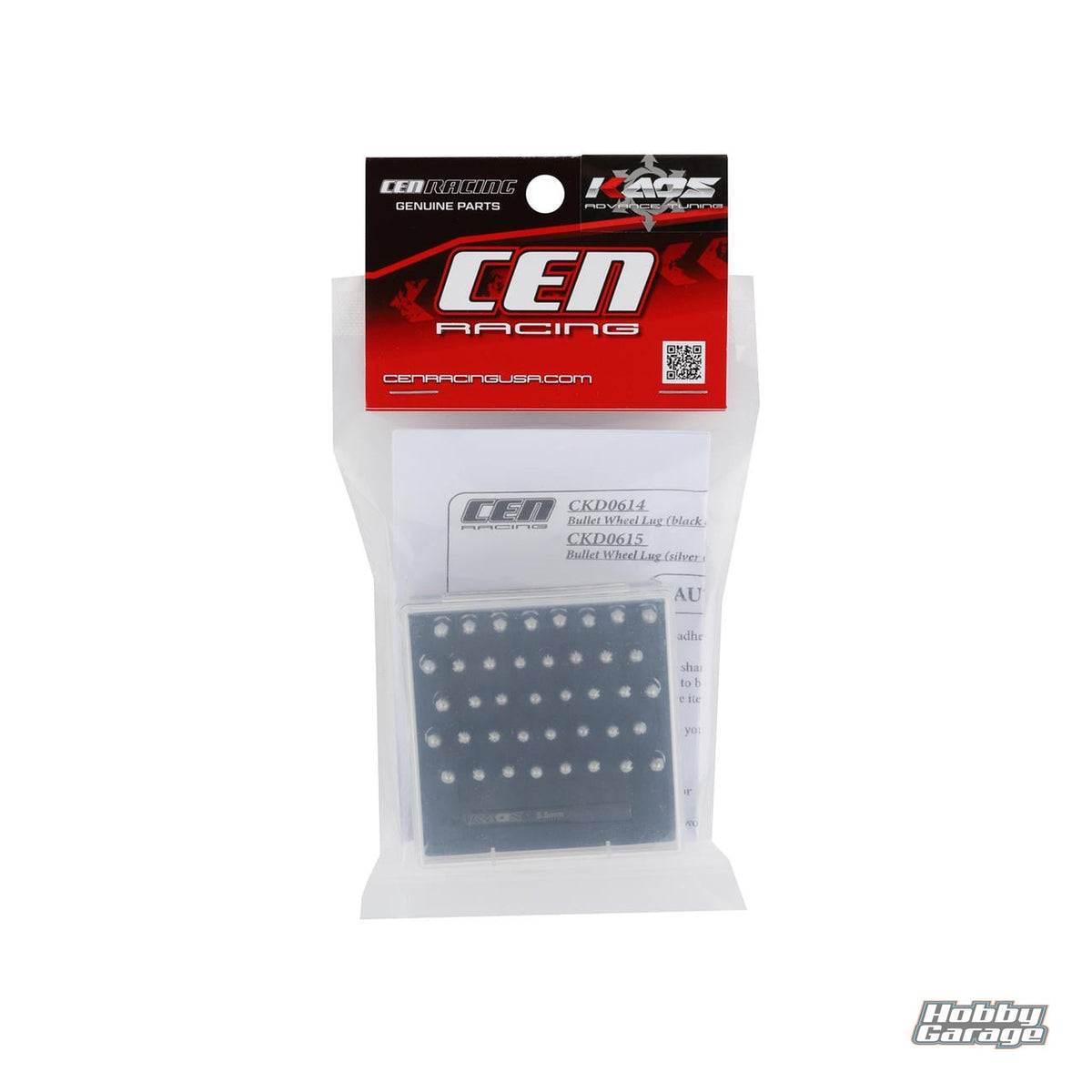 CEN Bullet Wheel Lug (chrome) (40) (2.5mm studs) CEGCKD0615