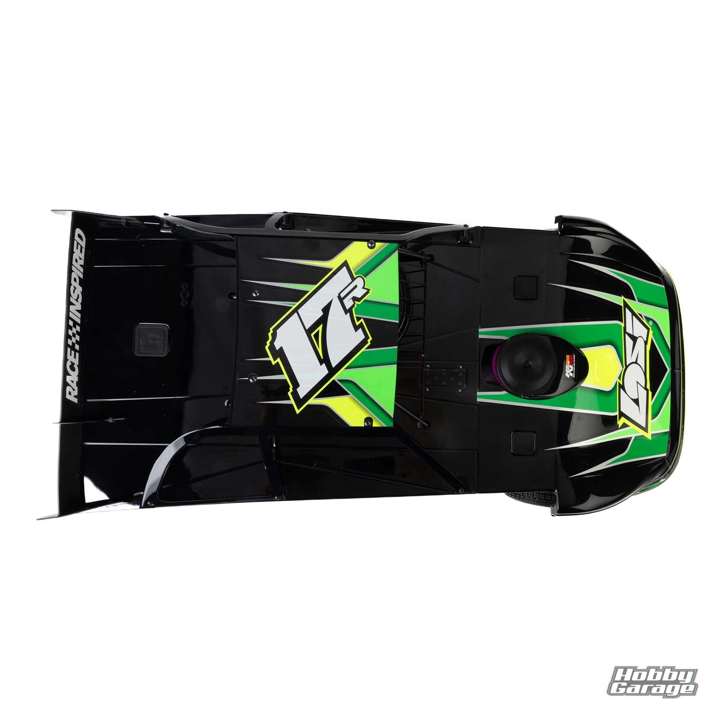 Losi 22S Dirt Late Model, 1/10 2WD RTR Dirt Oval, Green LOS-2167T2