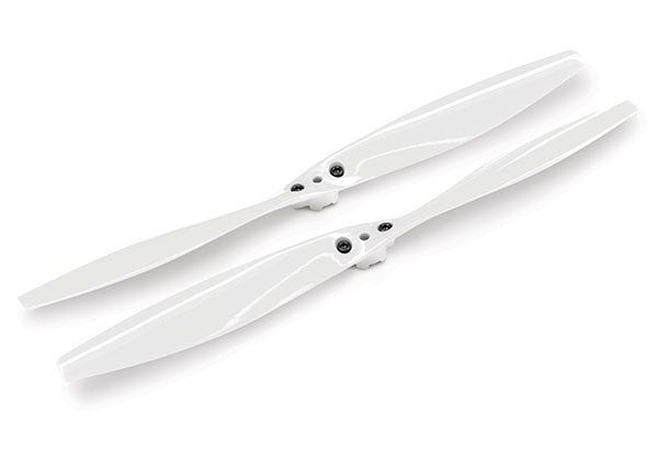 Traxxas White Aton Rotors (2) w/ Screws TRA7927