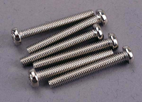 Traxxas Round-head Machine Screws 3x23mm (6) TRA2567