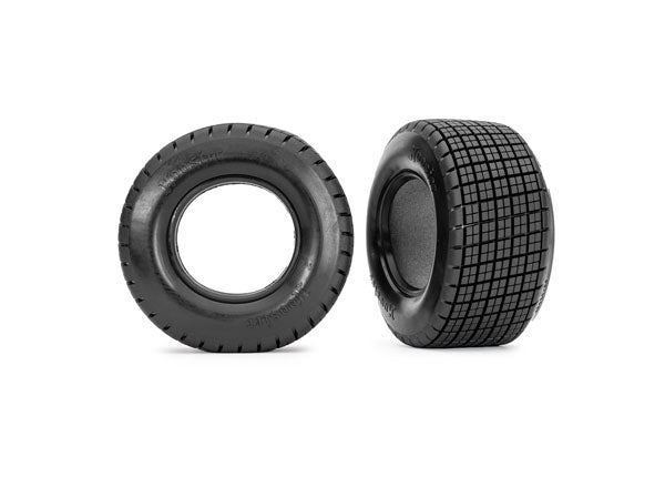 Traxxas Hoosier Dual-profile Dirt Oval Tires & Foam Inserts (2) TRA10470X
