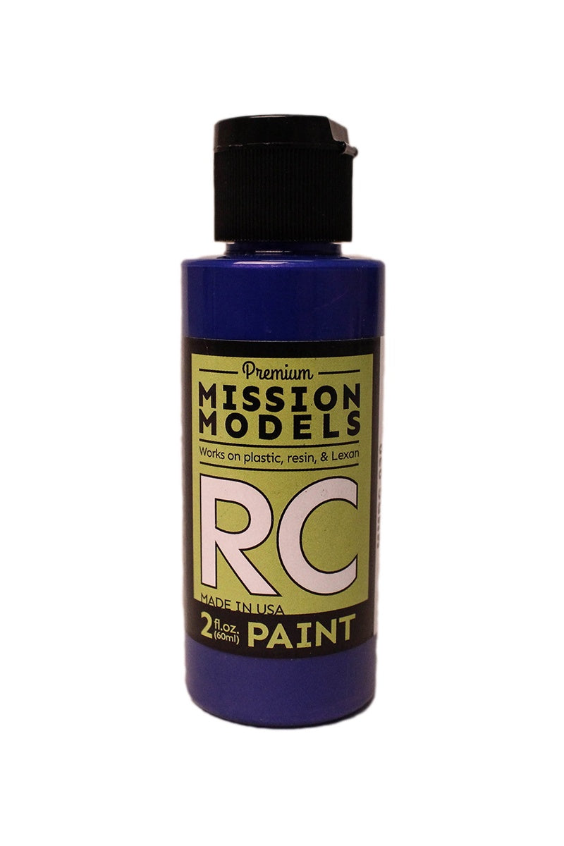 Mission Models RC Paint 2oz Bottle Irdescent Blue MIOMMRC-030