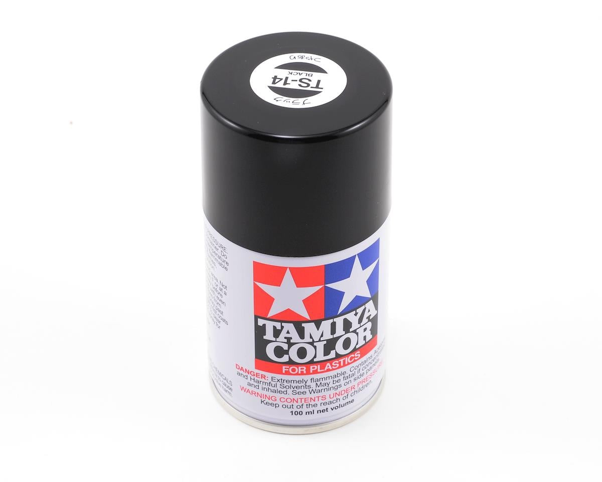 Tamiya Spray Lacquer TS-14 Black - 100ml Spray Can TAM85014