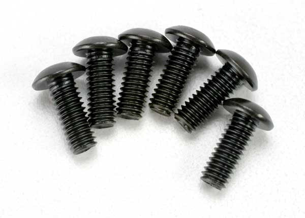Traxxas Button-head Machine Screws 4x12mm (6) TRA3937