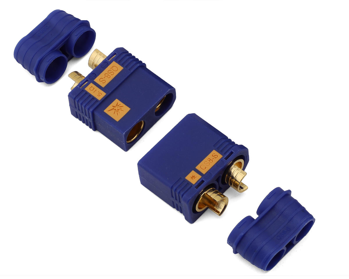 Samix QS8 Anti-spark Connector (Blue) (1 Male/1 Female) SAMCQS8-001BU