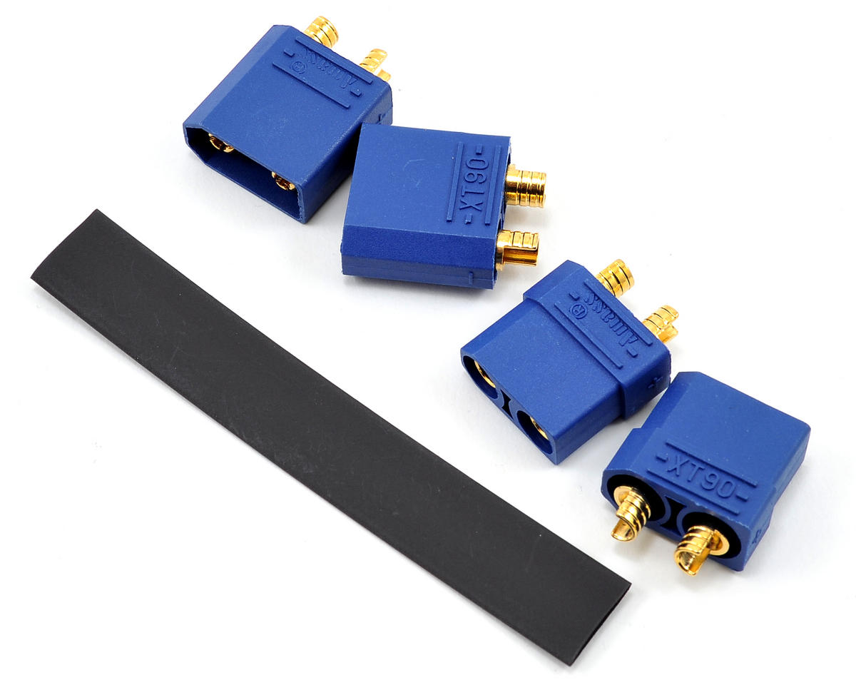 ProTek 4.5mm "Trucurrent" XT90 Polarized Connectors (2 Male/2 Female) PTK-5039