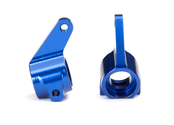 Traxxas Blue Aluminum Steering Blocks (L&R) TRA3636A
