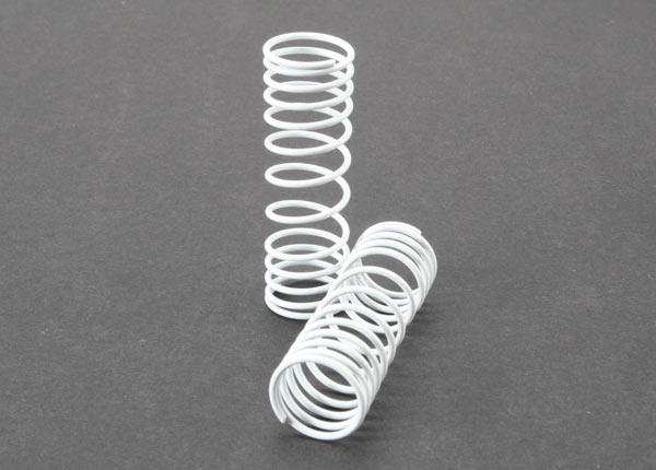 Traxxas White Long Progressive Springs (2) TRA5857