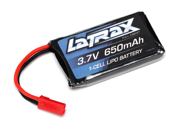 Traxxas 650mAh 3.7 Volt 1-cell Lipo Battery TRA6637