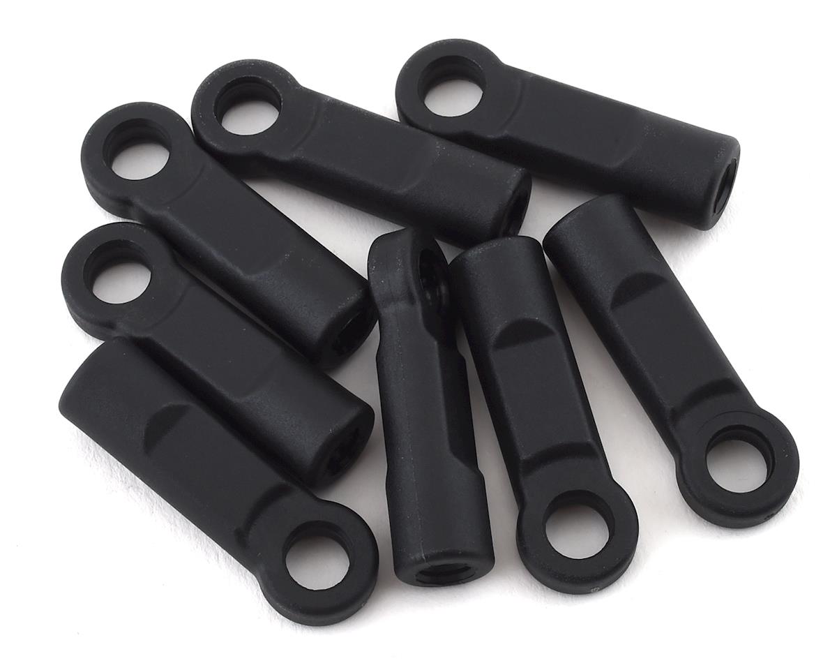 Tekno 6.8mm Straight Rod End Set (8) (Hard) TKR5187B