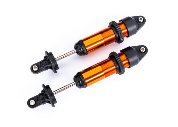 Traxxas Orange Aluminum Medium Gtx Shocks (2) TRA7861T