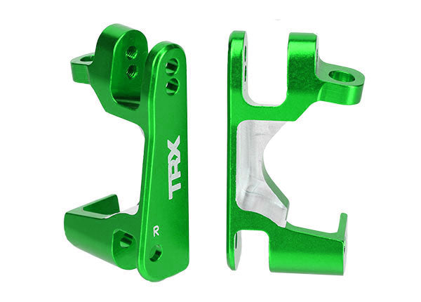 Traxxas Green Aluminum Caster Blocks (L&R) TRA6832G