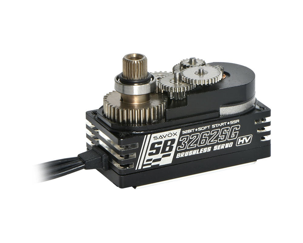 Savox High Torque, High Voltage, Brushless Servo, Black Edition, SAVSB3262SG-BE