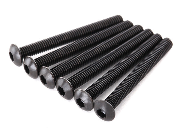 Traxxas Button-head Machine Screws 3x27mm (6) TRA2616