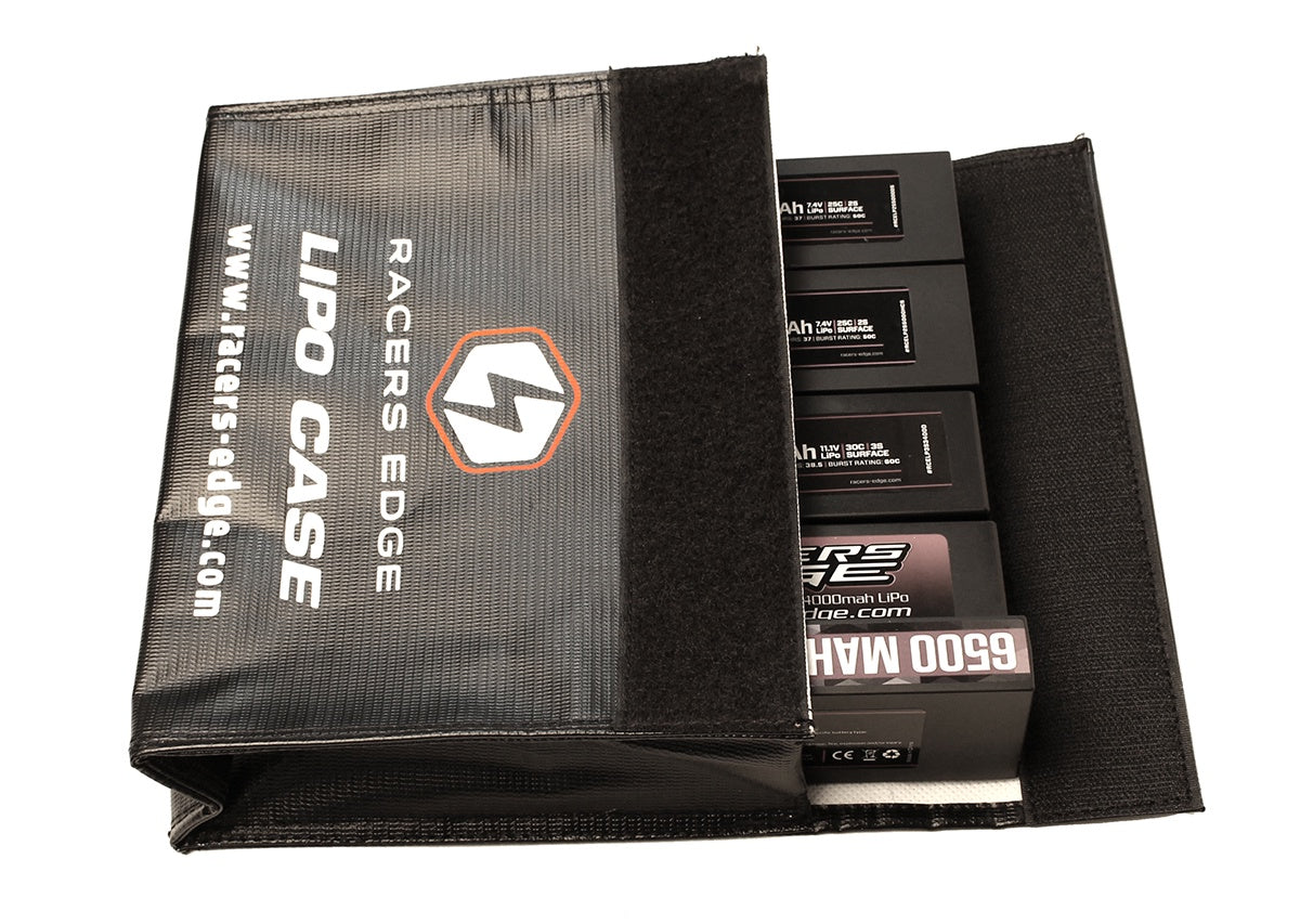 Racers Edge Lipo Battery Charging Safety Briefcase (240 X 180 X 65mm) RCE2104