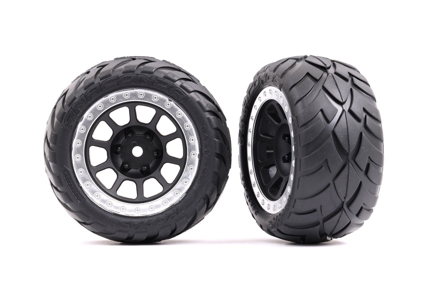 Traxxas Multi-spoke 2.2" Wheels w/ Anaconda Tires (2) TRA2478G