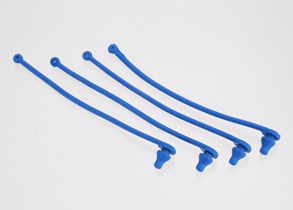 Traxxas Blue Body Clip Retainers (4) TRA5751