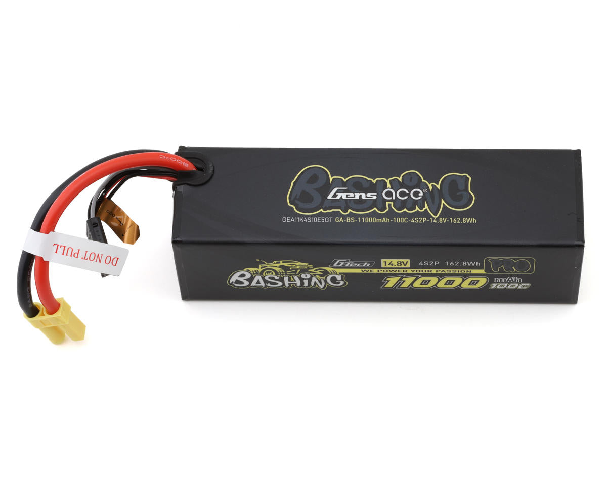 Gens Ace 14.8v 11000mah 4S 100C G-tech Lipo: EC5 GEA11K4S10E5GT