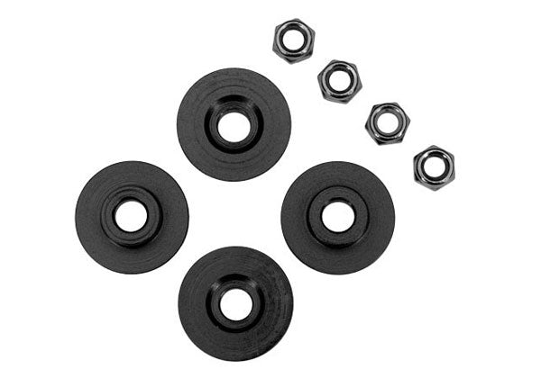 Traxxas 17mm Pro Scale Aluminum Wheel Adapters (4) TRA8549