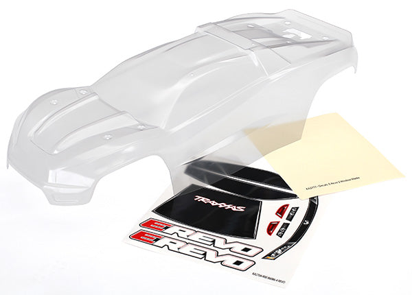 Traxxas E-revo 2.0 Clear Body TRA8611