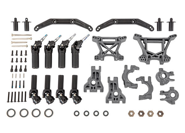 Traxxas Gray Extreme Heavy-duty Upgrade Kit TRA9080-GRAY