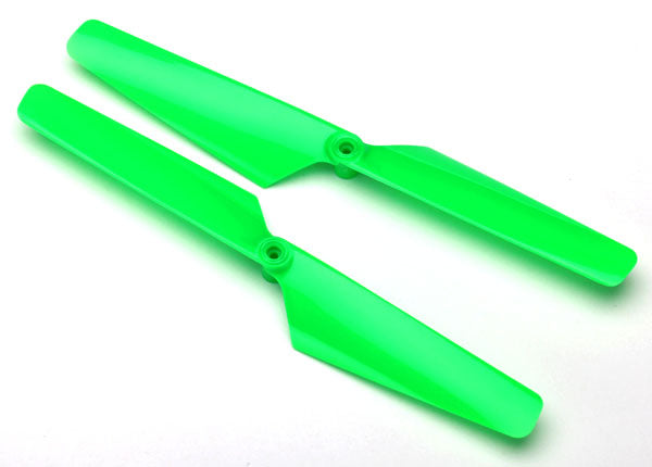 Traxxas Green Alias Rotor Blades (2) TRA6631