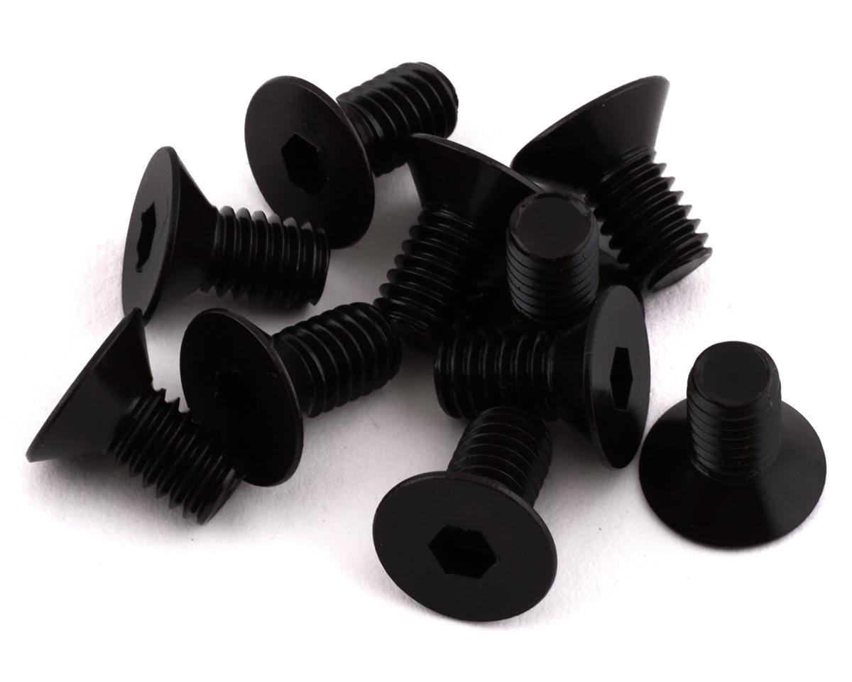 Tekno 4x8mm Flat Head Screws (10) TKR1342