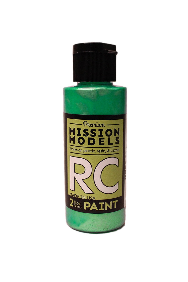 Mission Models RC Paint 2oz Bottle Iridescent Teal MIOMMRC-034