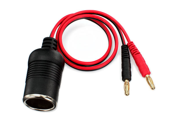 Traxxas 12-volt Adapter w/ Bullet Connectors TRA2980