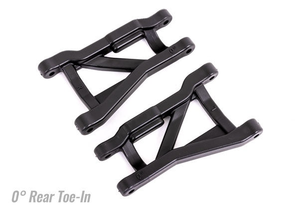 Traxxas Black Rear HD Suspension Arms 0-degree Toe Angle (2) TRA9430