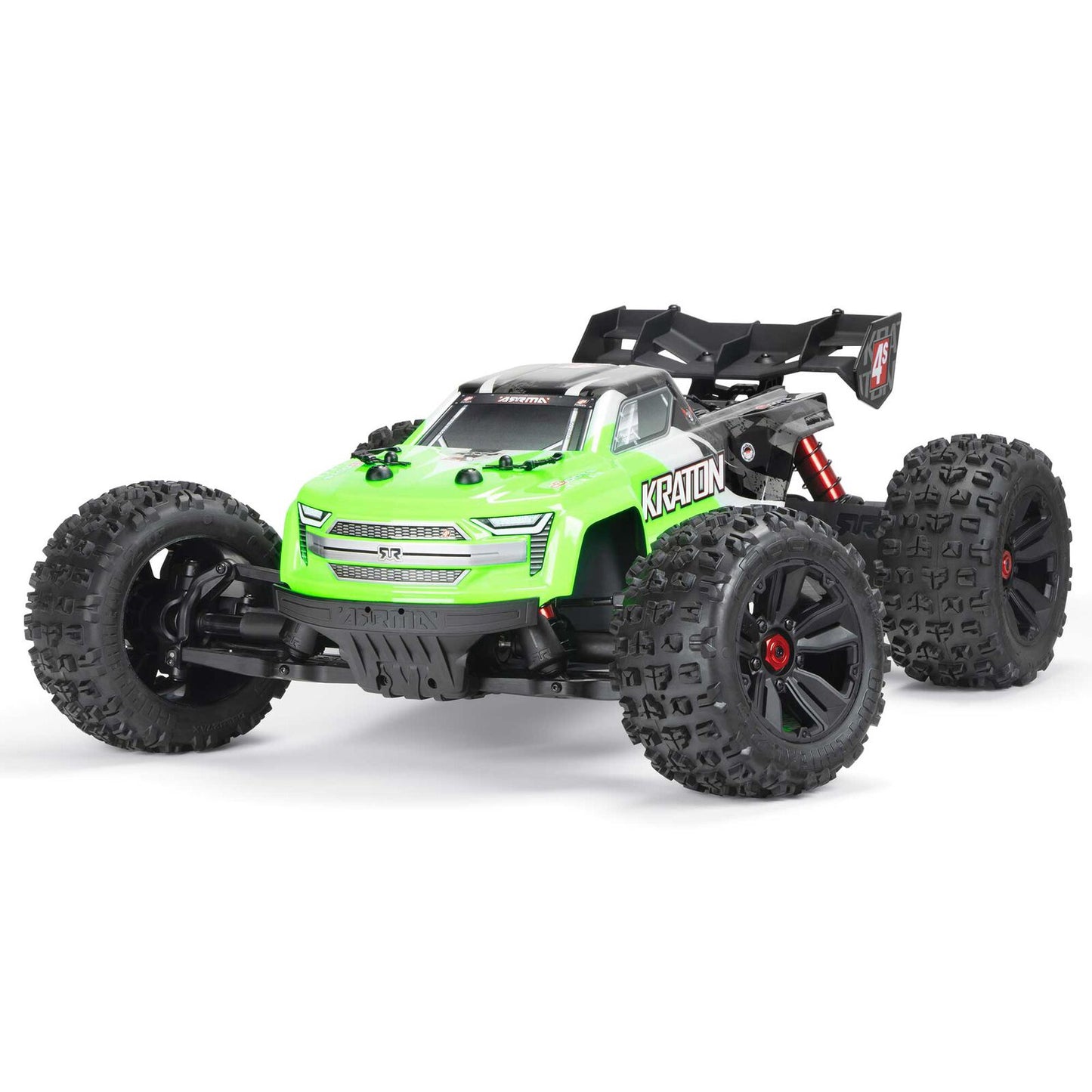 ARRMA 1/10 Kraton 4x4 4S V2 BLX Speed Monster Truck RTR, Green ARA4408V2T4