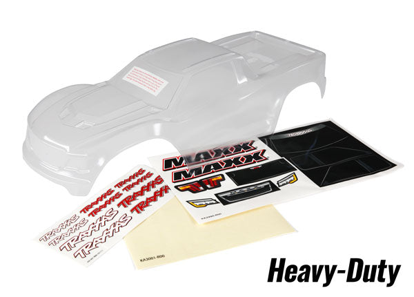 Traxxas Heavy-duty Clear Maxx Body TRA8914