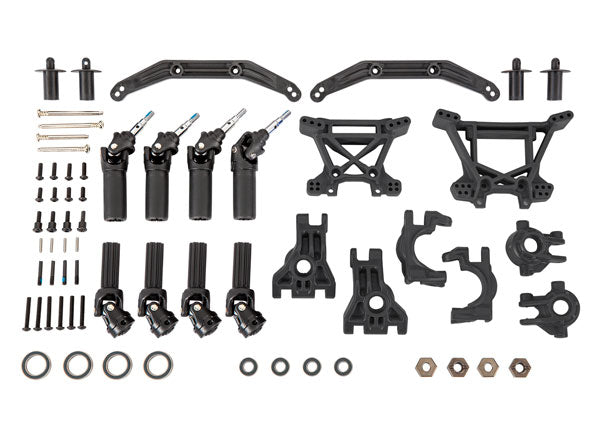 Traxxas Black Extreme Heavy-duty Upgrade Kit TRA9080