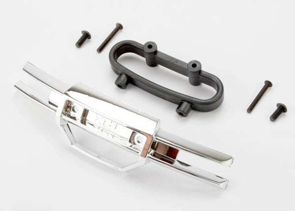 Traxxas Chrome Front Bumper w/ Mount & Screws TRA5335A