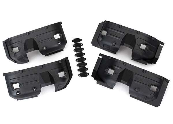 Traxxas Front & Rear Inner Fenders w/ Rock Light Covers TRA8018