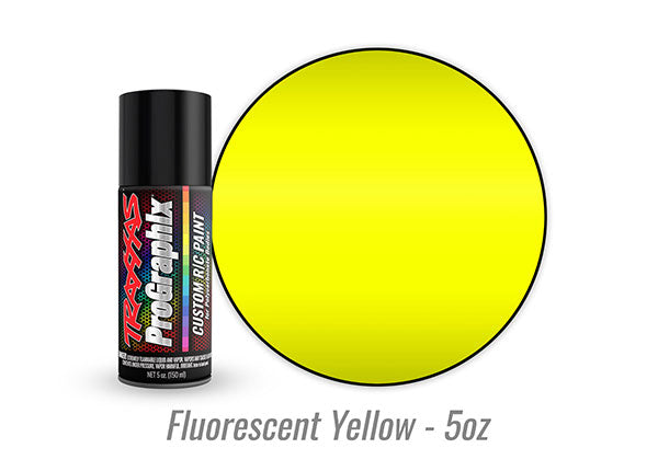 Traxxas Fluorescent Yellow Prographix Spray Paint (5oz) TRA5063