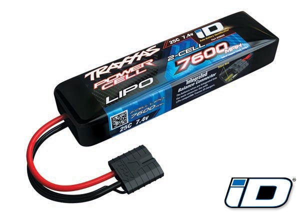 Traxxas 7600mAh 7.4 Volt 2-cell Lipo Battery TRA2869X