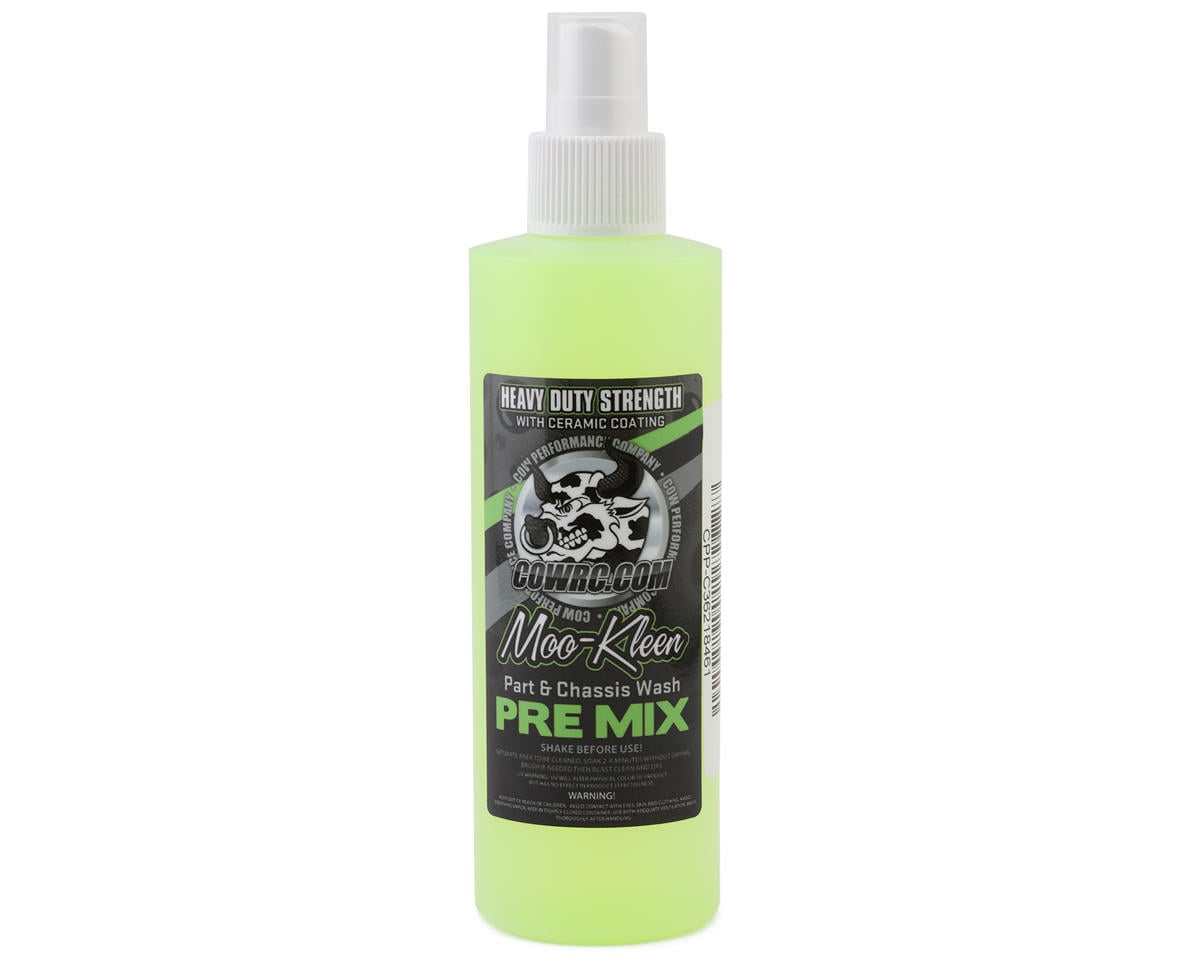 Cow RC Moo-kleen Part & Chassis Wash Pre Mix (8oz) CPP-C36218461