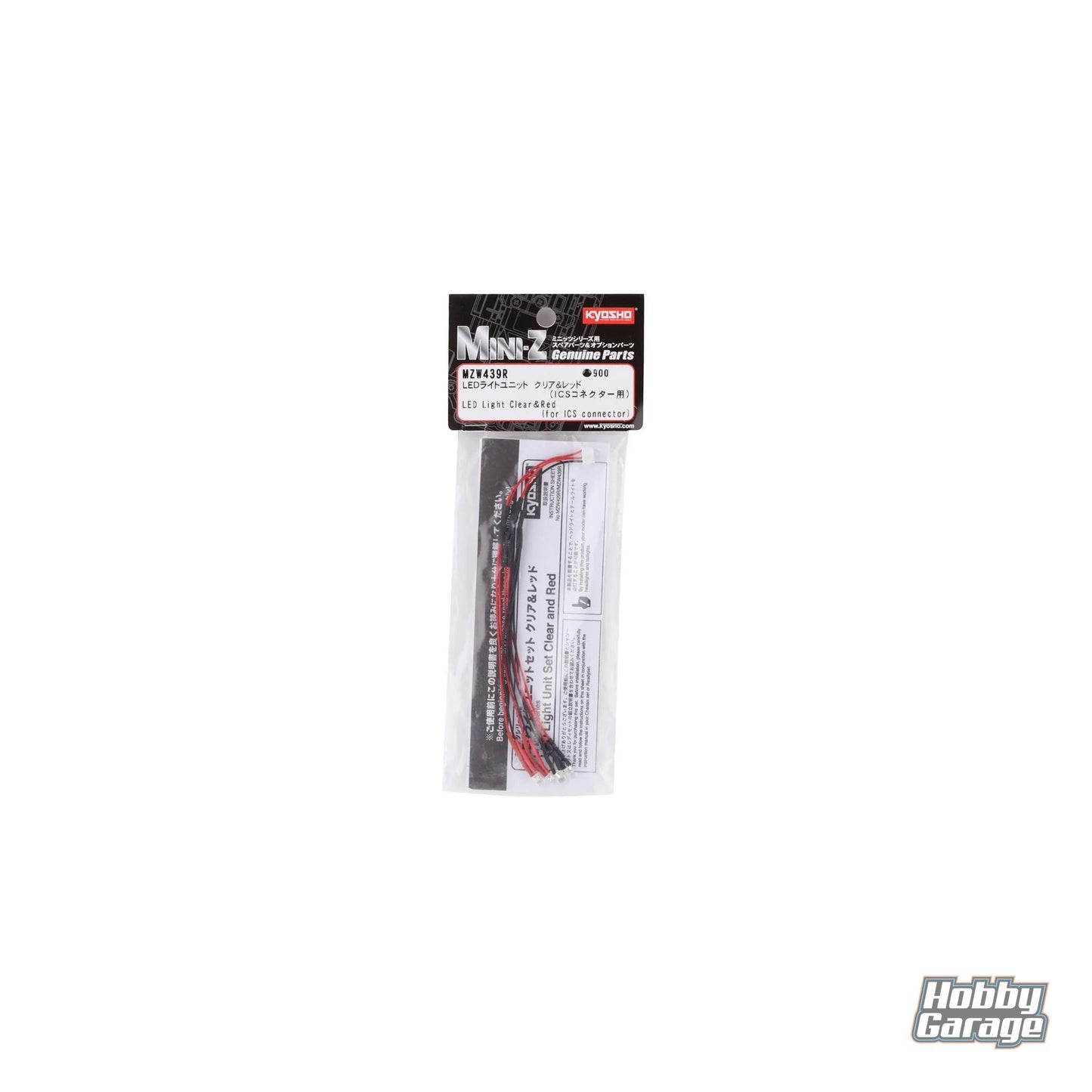Kyosho Mini-Z LED Light Set (Clear & Red) (ICS Connector) KYOMZW439R