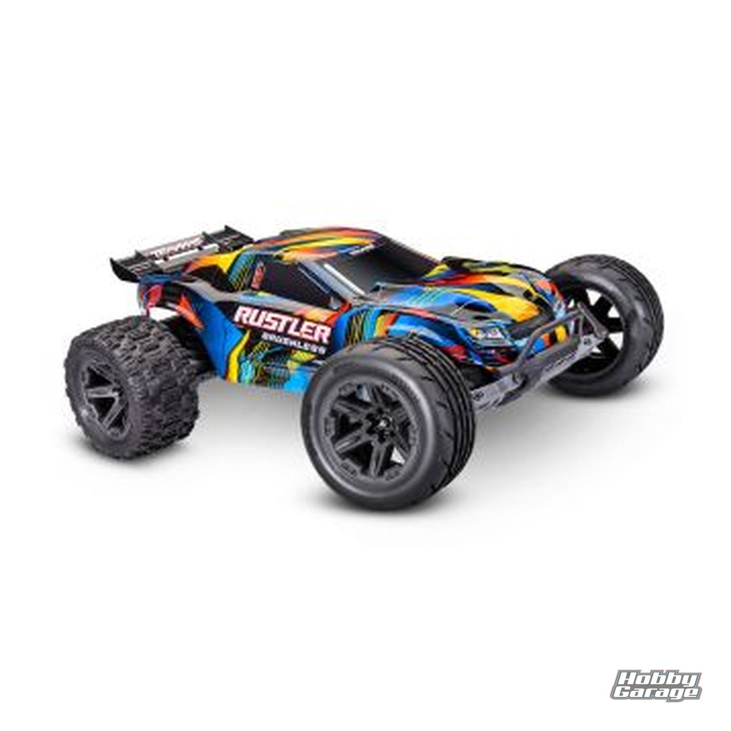 Traxxas Rustler 2WD Brushless TRA37454-4-YLW