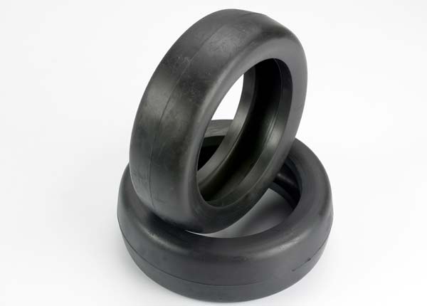 Traxxas Slick Front Monster Buggy Tires (2) TRA6082