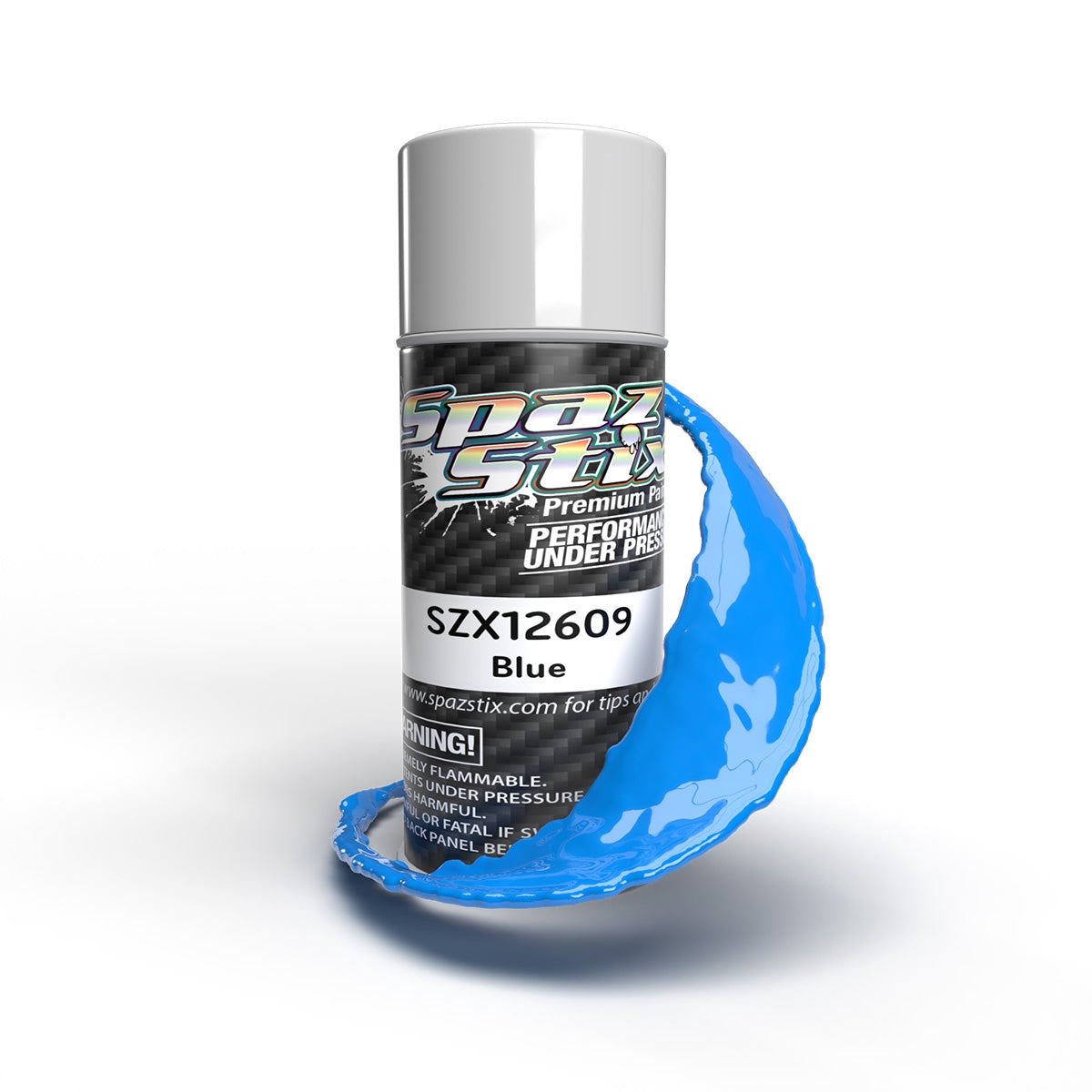 Spaz Stix Solid Blue Aerosol Paint 3.5oz SZX12609