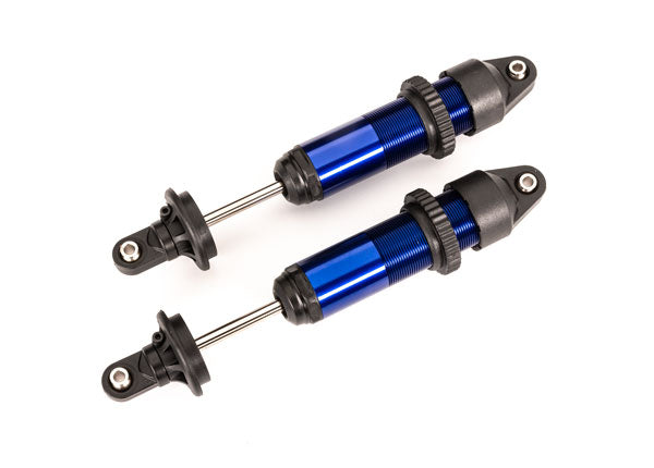 Traxxas Blue Aluminum Medium Gtx Shocks (2) TRA7861