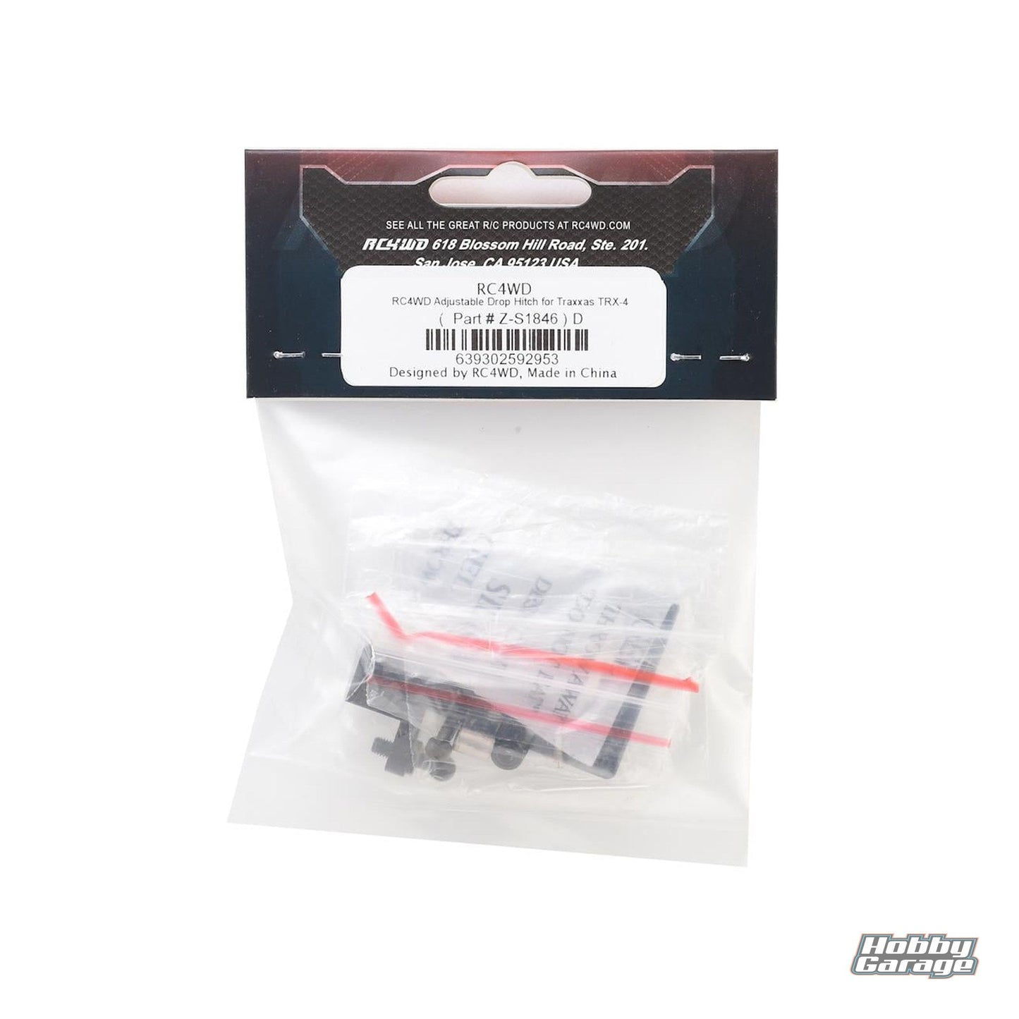 RC4WD Adjustable Drop Hitch for Traxxas TRX-4/TRX-6 Z-SRC4ZS1846