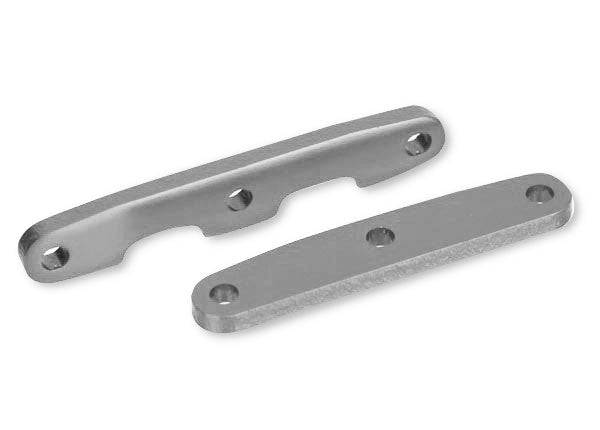 Traxxas Gray Aluminum Tie Bars (F&R) TRA6823-GRAY